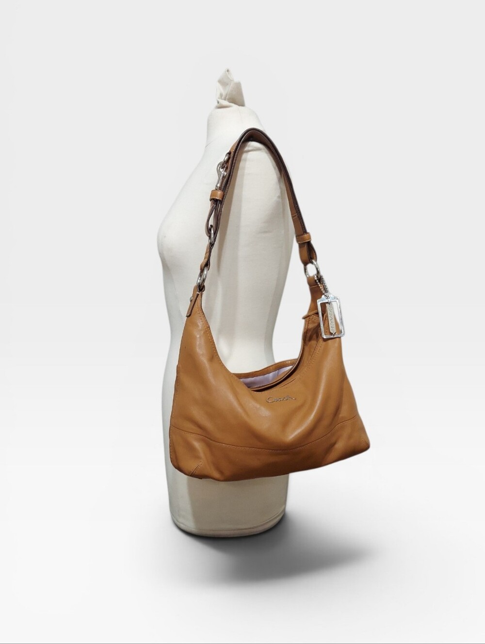 Coach East West Duffle Convertable Leather Shoulder Bag Very Gently Loved - Picture 6 of 11